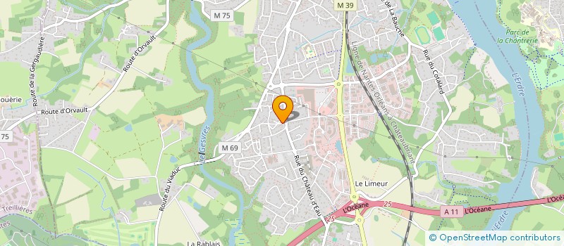 localisation de l'entreprise MONSIEUR BERNARD ZENOU  LA CHAPELLE-SUR-ERDRE