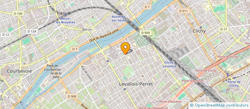 localisation de l'entreprise MONSIEUR BERNARD ZUILI à LEVALLOIS PERRET