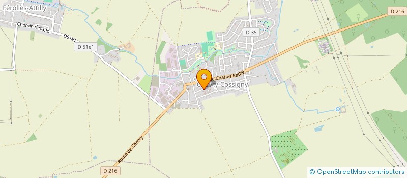 localisation de l'entreprise MONSIEUR BERNARDIN TWAGIRAMUNGU  CHEVRY-COSSIGNY