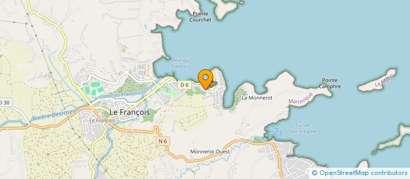 localisation de l'entreprise MONSIEUR BERNARDINO DE OLIVEIRA E SILVA à LE FRANCOIS