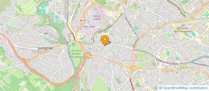 localisation de l'entreprise MONSIEUR BERNARDINO MARTINEZ à MONTPELLIER