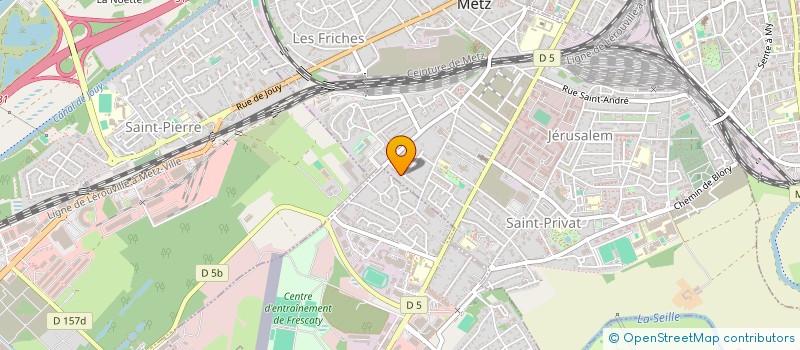 localisation de l'entreprise MONSIEUR BERNARDINO TEIXEIRA FREITAS à MONTIGNY-LES-METZ