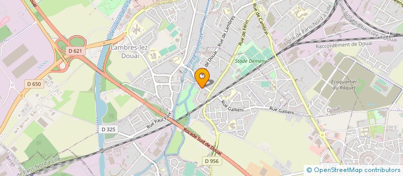 localisation de l'entreprise MONSIEUR BERNARDO CAPRARO  LAMBRES-LEZ-DOUAI