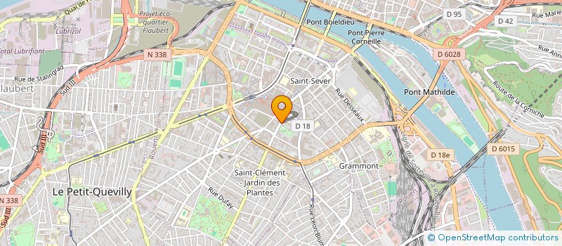 localisation de l'entreprise MONSIEUR BERNARDO CLAUS GONZALES  ROUEN