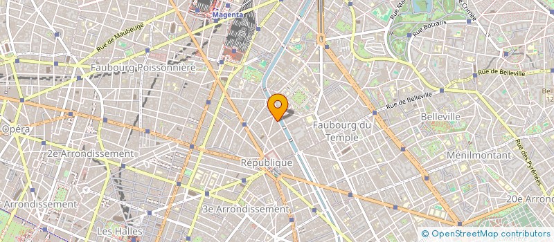 localisation de l'entreprise MONSIEUR BERNARDO GRILLI DI CORTONA  PARIS