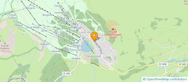 localisation de l'entreprise MONSIEUR BERNARQ DUTRE à BESSE-ET-SAINT-ANASTAISE