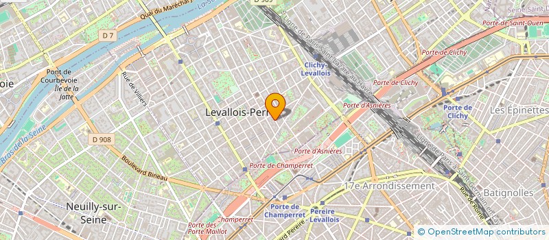 localisation de l'entreprise MONSIEUR BERND WINTER à LEVALLOIS-PERRET