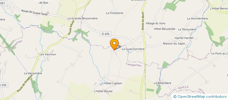 localisation de l'entreprise MONSIEUR BERNHARD BULLING  CAMBERNON