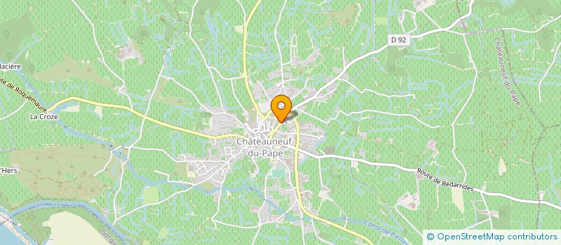 localisation de l'entreprise MONSIEUR BERNHARD WUNSCHE à CHATEAUNEUF-DU-PAPE