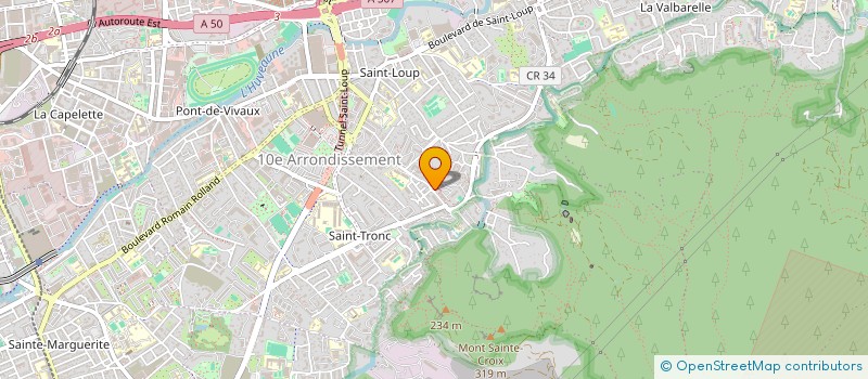 localisation de l'entreprise MONSIEUR BERNY BERNY  MARSEILLE