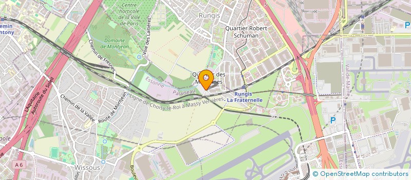 localisation de l'entreprise MONSIEUR BERO ROUSSALINO  WISSOUS