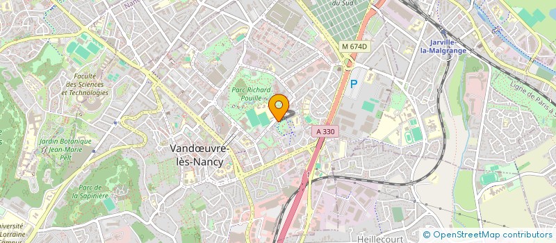 localisation de l'entreprise MONSIEUR BERSAN DUYGULU  VANDUVRE-LES-NANCY