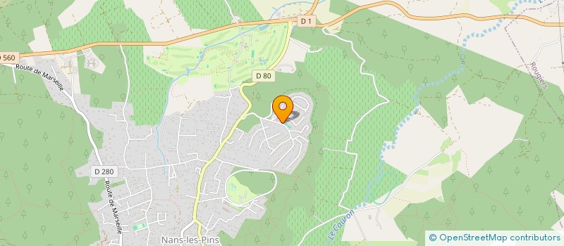 localisation de l'entreprise MONSIEUR BERT PAALMAN  NANS-LES-PINS