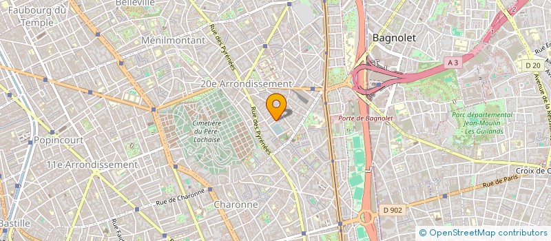 localisation de l'entreprise MONSIEUR BERTALAN KACZIAN  PARIS