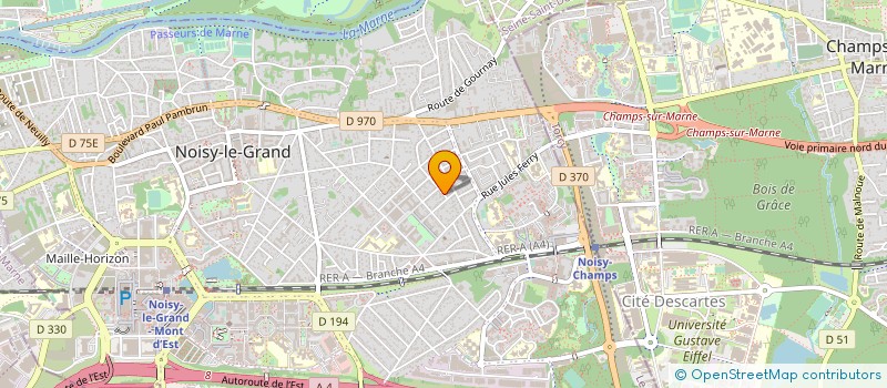 localisation de l'entreprise MONSIEUR BERTHIER DEMAZY  NOISY-LE-GRAND