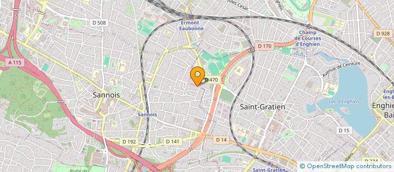 localisation de l'entreprise MONSIEUR BERTHONI BANMAN  SOISY-SOUS-MONTMORENCY