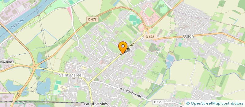 localisation de l'entreprise MONSIEUR BERTI GASI  SAINT-MARCEL