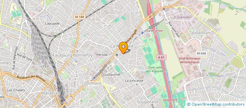 localisation de l'entreprise MONSIEUR BERTIL LAUTH à TOULOUSE