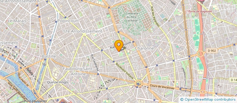 localisation de l'entreprise MONSIEUR BERTIL TOURMENTE  PARIS