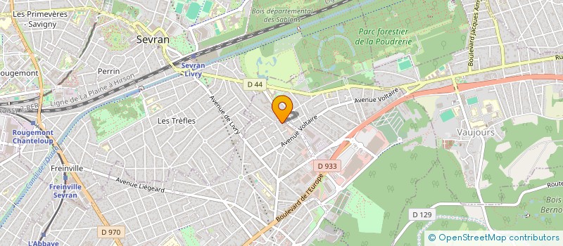 localisation de l'entreprise MONSIEUR BERTIN IYANI BONIFACE  LIVRY-GARGAN