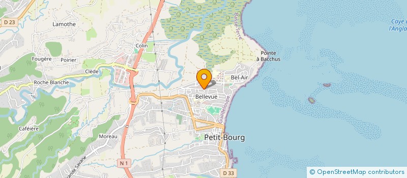 localisation de l'entreprise MONSIEUR BERTIN MIRVAL à PETIT-BOURG