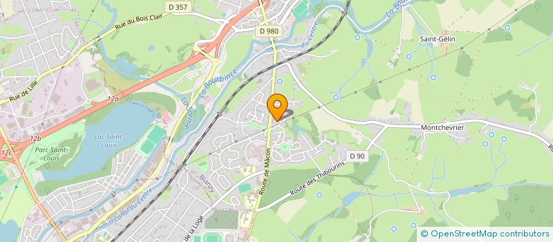 localisation de l'entreprise MONSIEUR BERTIN RAMADANOV  BLANZY