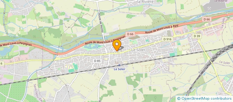 localisation de l'entreprise MONSIEUR BERTIN TOUBERT  LE SOLER