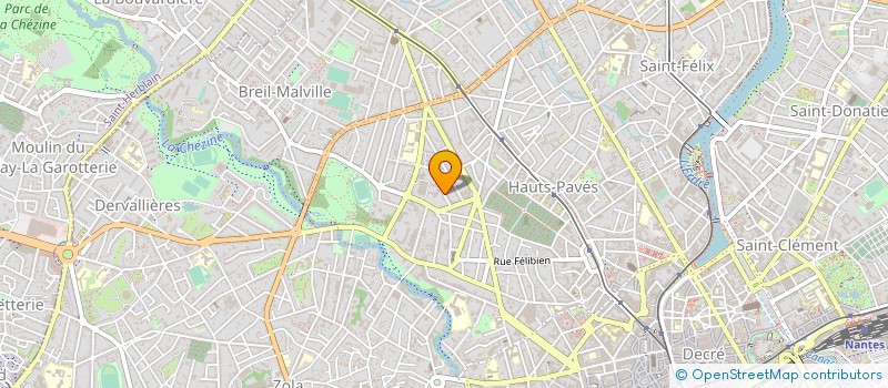 localisation de l'entreprise MONSIEUR BERTRAND ALIX à NANTES
