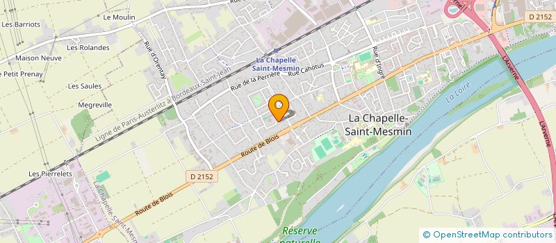 localisation de l'entreprise MONSIEUR BERTRAND ANDRE JEAN DEBRON à LA CHAPELLE-SAINT-MESMIN