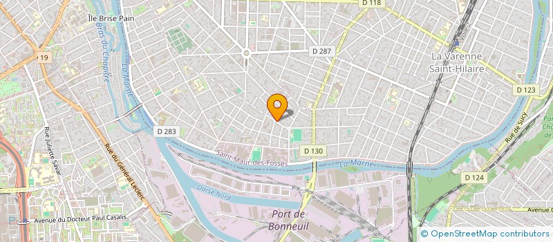 localisation de l'entreprise MONSIEUR BERTRAND ANTHERIEU  SAINT-MAUR-DES-FOSSES