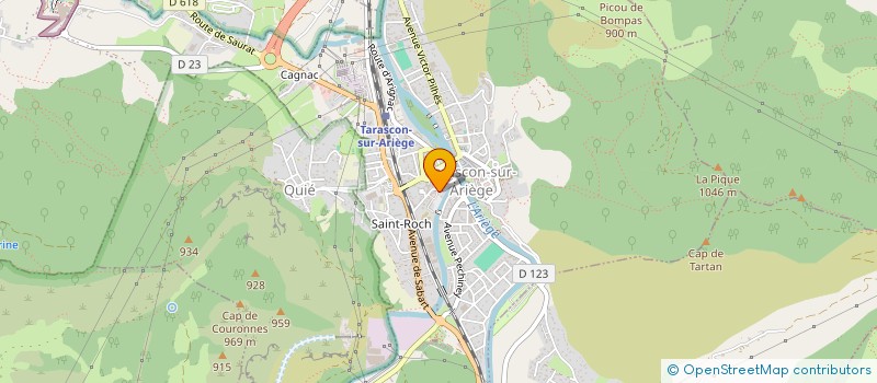 localisation de l'entreprise MONSIEUR BERTRAND AUDABRAM à TARASCON-SUR-ARIEGE