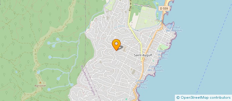 localisation de l'entreprise MONSIEUR BERTRAND BARRAULT  FREJUS