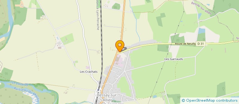 localisation de l'entreprise MONSIEUR BERTRAND BAUDIN à NEUILLY-LE-REAL