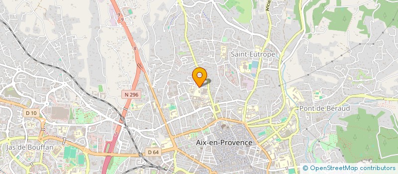 localisation de l'entreprise MONSIEUR BERTRAND BEAUCARDET à AIX-EN-PROVENCE