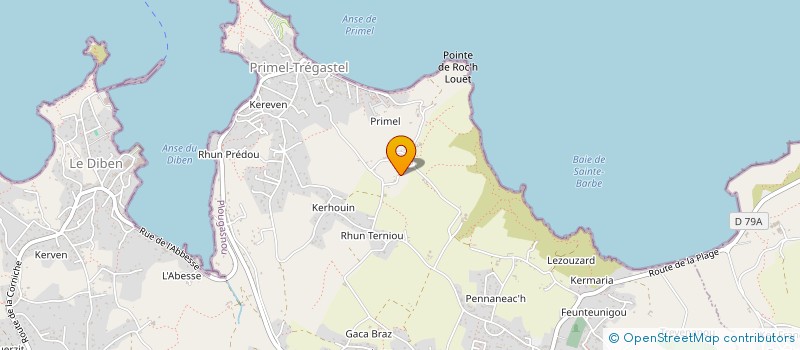 localisation de l'entreprise MONSIEUR BERTRAND BEAUVIR  SAINT-JEAN-DU-DOIGT