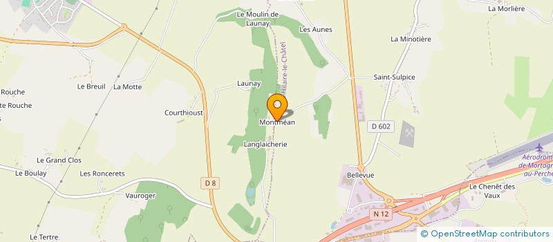 localisation de l'entreprise MONSIEUR BERTRAND BEDOUET à SAINT-HILAIRE-LE-CHATEL