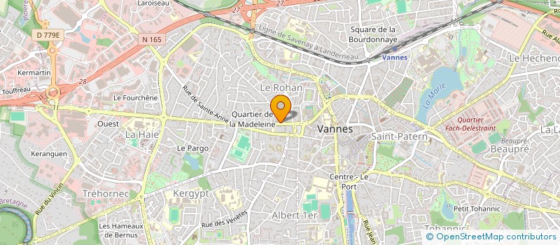 localisation de l'entreprise MONSIEUR BERTRAND BEHAGHEL à VANNES