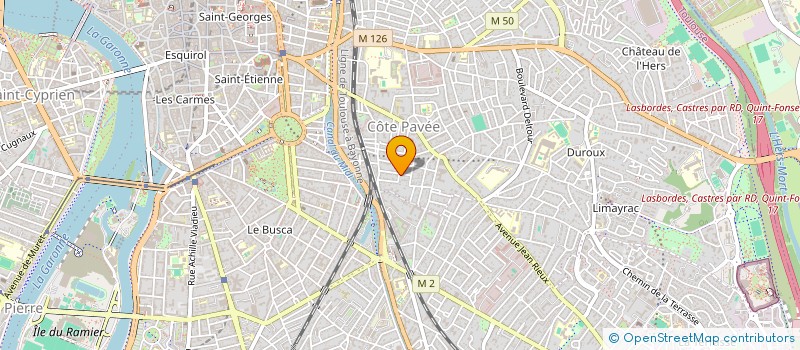 localisation de l'entreprise MONSIEUR BERTRAND BERAUD à TOULOUSE