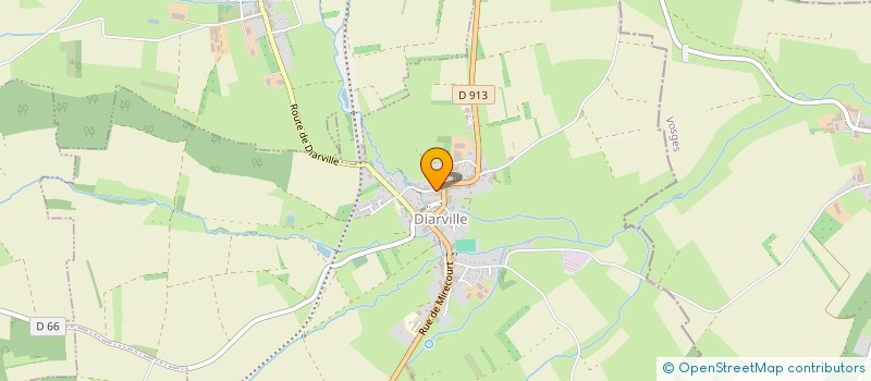 localisation de l'entreprise MONSIEUR BERTRAND BERCHE  DIARVILLE