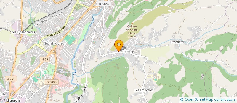 localisation de l'entreprise MONSIEUR BERTRAND BERGERO  GAP