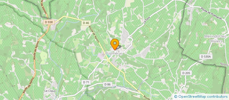 localisation de l'entreprise MONSIEUR BERTRAND BIENFAIT  PUYMERAS