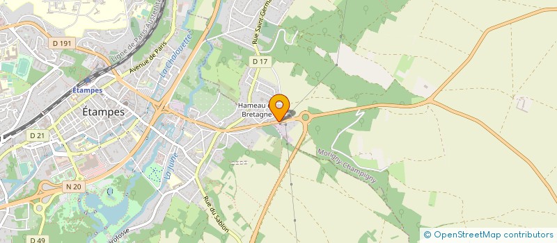 localisation de l'entreprise MONSIEUR BERTRAND BIGOT à MORIGNY-CHAMPIGNY
