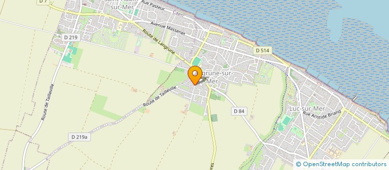 localisation de l'entreprise MONSIEUR BERTRAND BISSON  LANGRUNE-SUR-MER