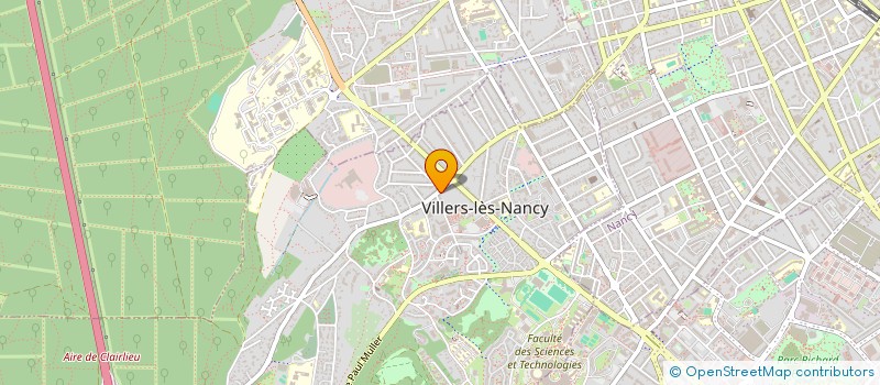 localisation de l'entreprise MONSIEUR BERTRAND BLANQUART  VILLERS-LES-NANCY