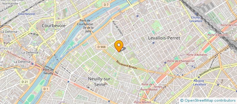 localisation de l'entreprise MONSIEUR BERTRAND BLIER à NEUILLY-SUR-SEINE