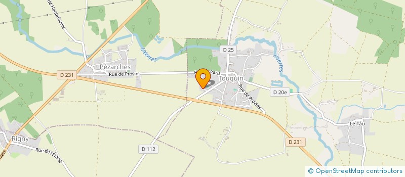 localisation de l'entreprise MONSIEUR BERTRAND BONTEMPS  TOUQUIN