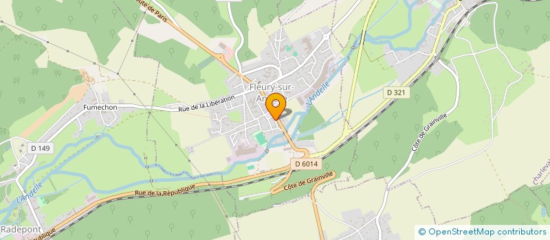 localisation de l'entreprise MONSIEUR BERTRAND BOROWIECKI  FLEURY-SUR-ANDELLE