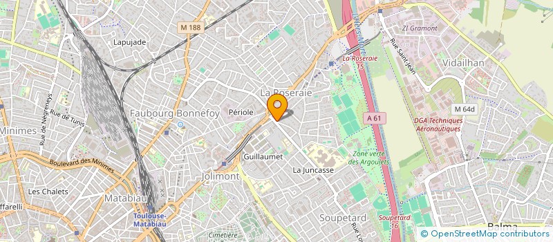 localisation de l'entreprise MONSIEUR BERTRAND BOUILLY à TOULOUSE