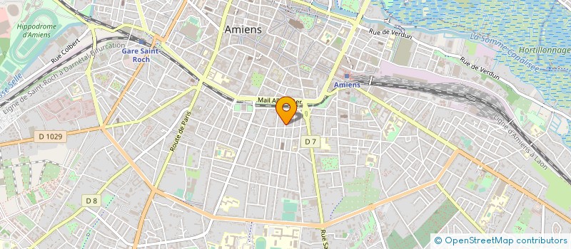 localisation de l'entreprise MONSIEUR BERTRAND BOUIX à AMIENS