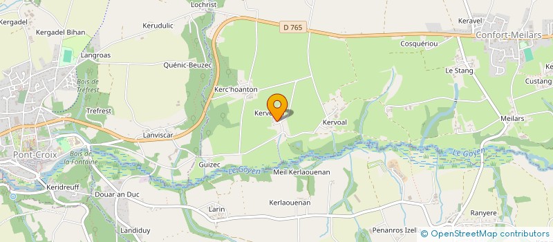 localisation de l'entreprise MONSIEUR BERTRAND BOULOGNE  CONFORT-MEILARS